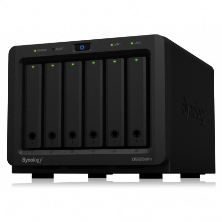 Server NAS DS620slim 6x0HDD 2,5Ghz 2GB DDR3L 2xUSB3.0 2xRJ45