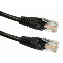 Cable Patchcord cat. 5e RJ45 UTP 3m black