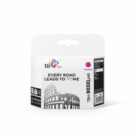 Ink for HP OJ 6950 AiO TBH-903XLMR magenta refabrication