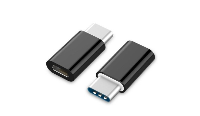 Adapter USB Typ-C(M) 2.0 -> USB Typ-micro (F)