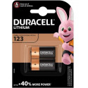 Duracell patarei CR123A 2tk