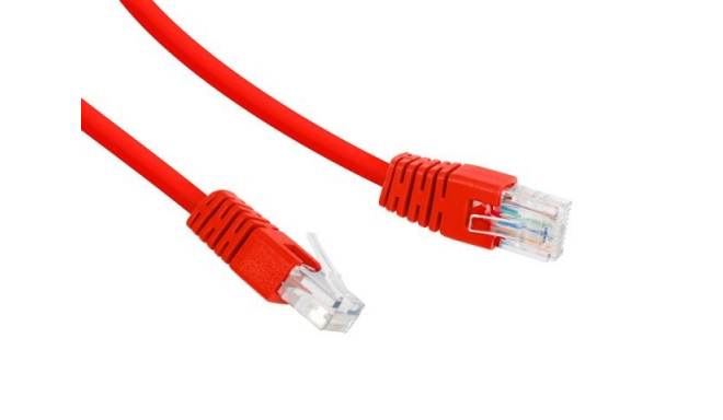 Patch cord Cat.6 UTP 0.25m red
