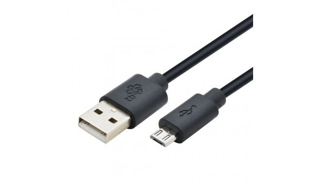 Cable USB - micro USB 3m black