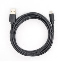 Cable USB - micro USB 3m black