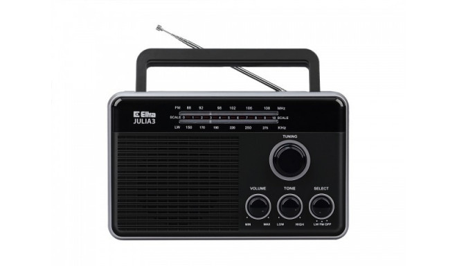 Radio Julia 3 black