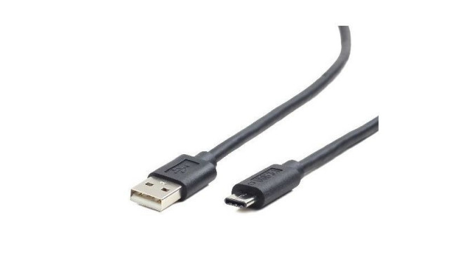 Cable USB AM-CM 1.8m black