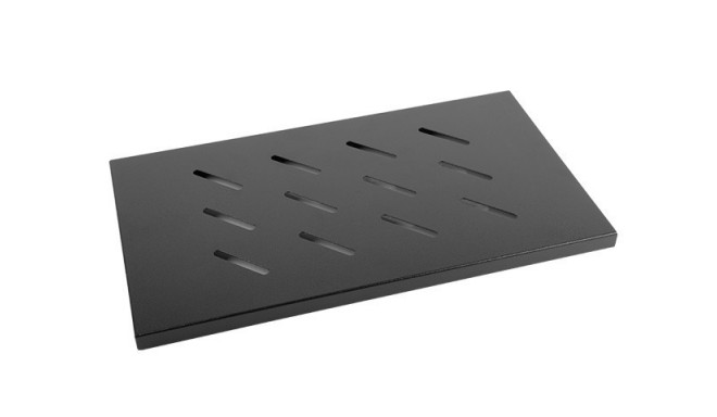 19'' Fixed Rack Shelf 1U 465x300mm black