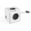 PowerCube USB Extended 1,5m 2402 Grey