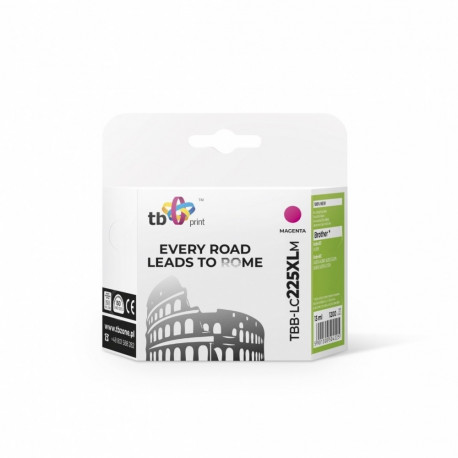 TB Print tint Brother TBB-LC225XLM, magenta