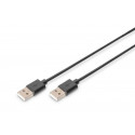 Digitus kaabel USB-A (M) - USB- (M) 1m, must