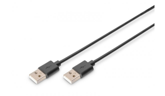 Digitus cable USB-A (M) - USB- (M) 1m, black