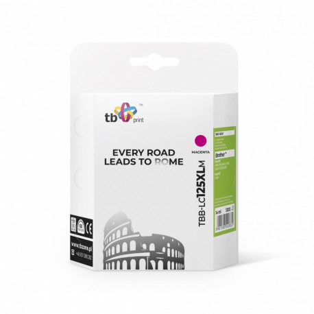 TB Print tint Brother TBB-LC125XLM, magenta