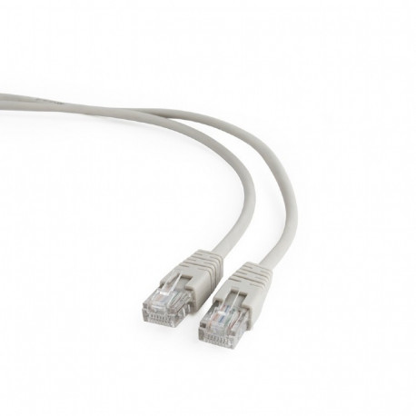 Cat5e UTP Patch Cable, 2m, Grey, Molded Boot