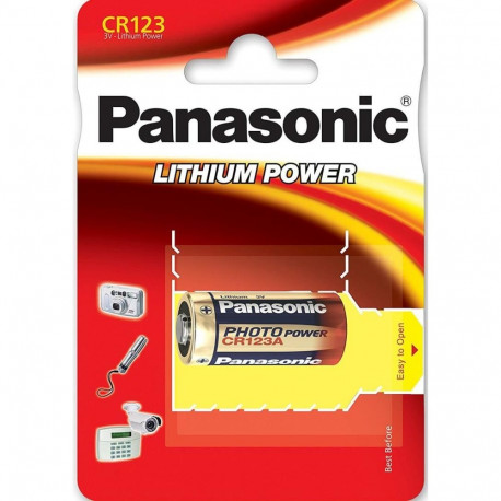 CR123A 1tk.Patarei Panasonic