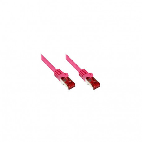 Alcasa RJ45-RJ45, m-m, 1.5m networking cable Pink Cat6 S/FTP (S-STP)
