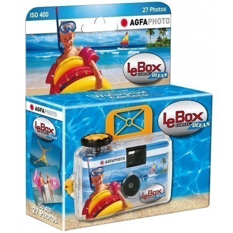 Agfa ühekordne kaamera LeBox Ocean 400/27