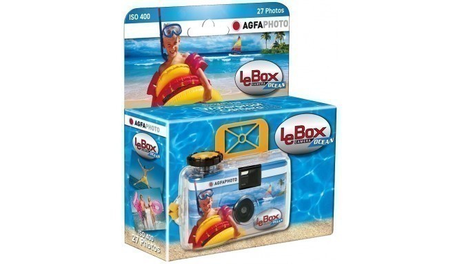 Agfa ühekordne kaamera LeBox Ocean 400/27