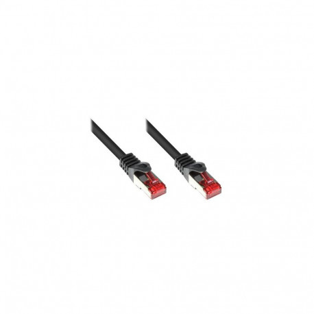 Alcasa Cat6 1m networking cable Black S/FTP (S-STP)