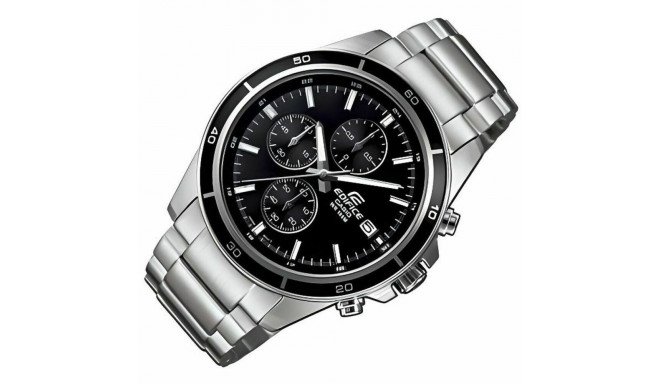 Meeste Kell Casio EFR-526D-1AVUEF Must Hõbedane