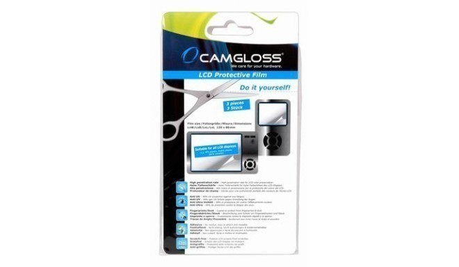 Camgloss protective film "Do it yourself" 3pcs