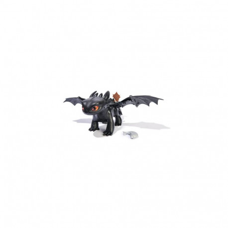 DreamWorks Dragons How to Train Your Dragon, Tame & Train Interactive Toothless with 60 Sounds &