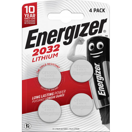 Energizer patarei Lithium CR2032 BP4