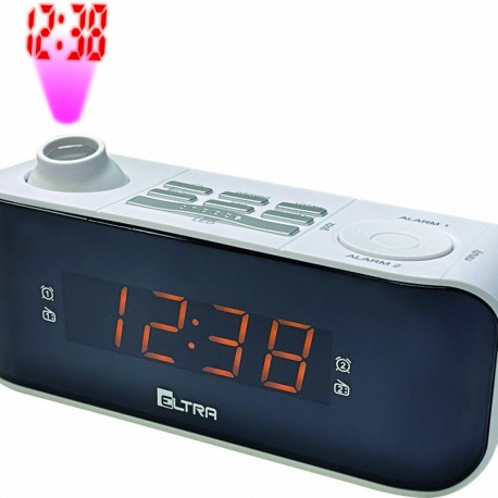 Eltra kellraadio Kasia, valge