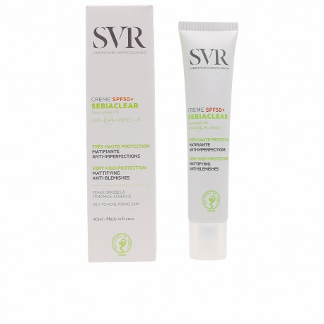 SVR LABORATOIRE DERMATOLOGIQUE SEBIACLEAR crème SPF50 40 ml
