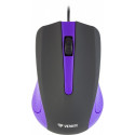 USB wired mouse, 3 buttons, rubberized surface