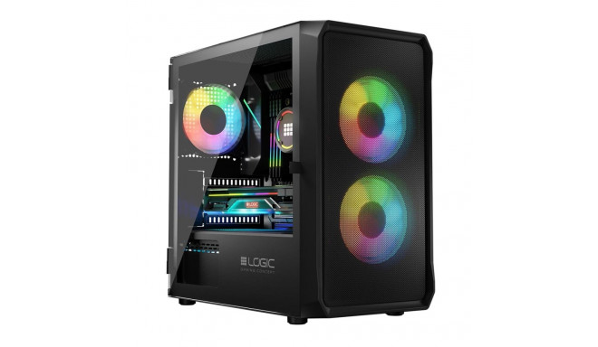 Logic PORTOS ARGB MINI USB 3.0 Case Black