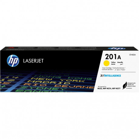 "HP Toner 201A CF402A Gelb bis zu 1.330 Seiten ISO/IEC 19798"