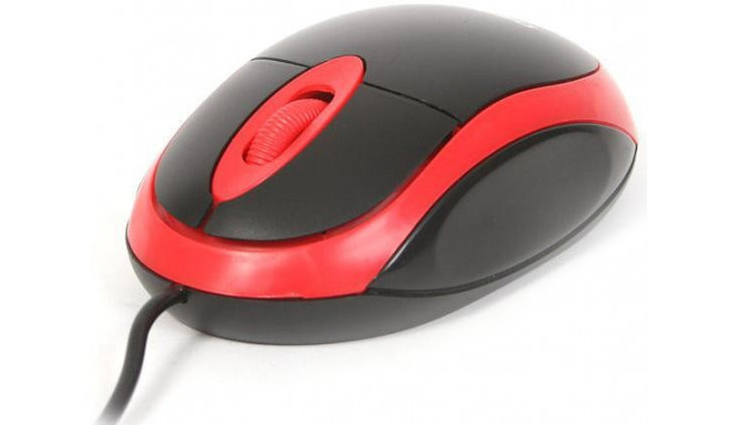 Omega mouse OM-06VR, red (opened package)