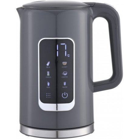 Platinet kettle PEKR723GR, grey (opened package)