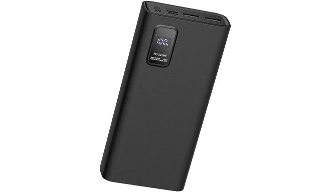 Platinet power bank 20000mAh PD QC LED, black (opened package)