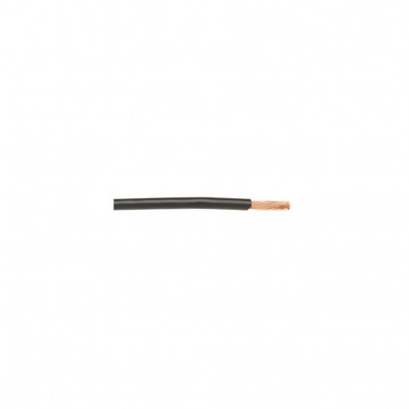 Montaažijuhe 0,23mm², must AWG24 UL1007/1569 305m
