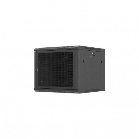 Lanberg Wall mounted installation cabinet 19" 9U 600X600 | WF01-6609-23B | Black