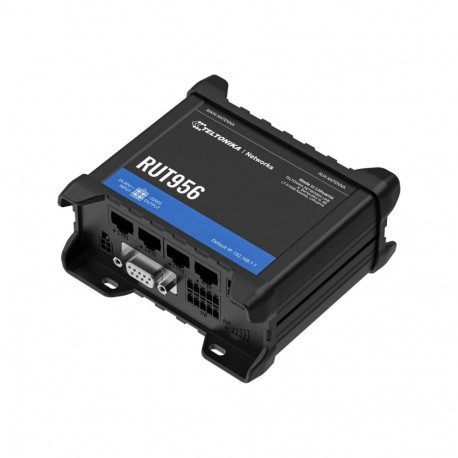 Teltonika | Industrial Router | RUT956 | 802.11n | 10/100 Mbit/s | Ethernet LAN (RJ-45) ports 4 | Me