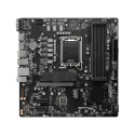 MSI PRO B760M-P DDR4 emaplaat Intel protsessoriperele LGA1700, DDR4 DIMM, 4 mälupesa, toetatud kõvak