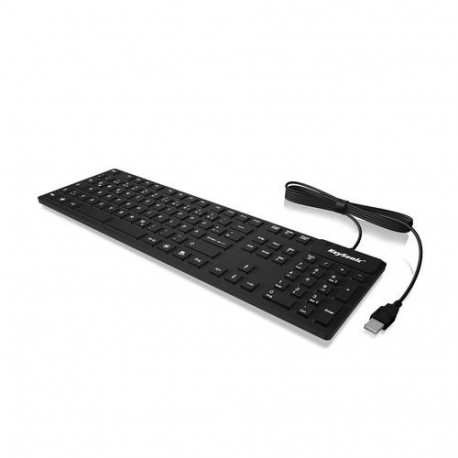 KeySonic KSK-8030 IN (UK) keyboard Industrial USB QWERTY UK English Black