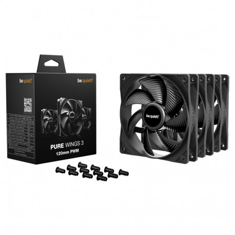 be quiet! Pure Wings 3 120mm PWM 3-Pack