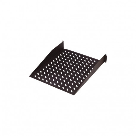 Digitus | 2U Fixed Shelf for Racks | DN-19 TRAY-2-SW | Perfect for storage of components which are n
