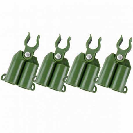 Adustable connector for garden stakes 8mm (4pcs.)