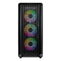 Case|MONTECH|X5|MidiTower|Case product features Transparent panel|Not included|Colour Black|X5(B)