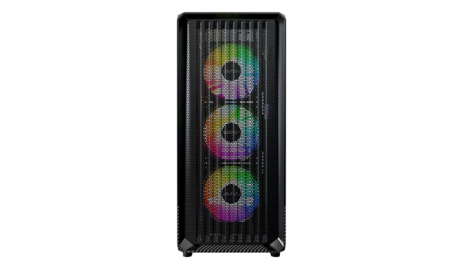 Case|MONTECH|X5|MidiTower|Case product features Transparent panel|Not included|Colour Black|X5(B)