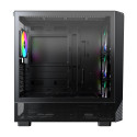 Case|MONTECH|X5|MidiTower|Case product features Transparent panel|Not included|Colour Black|X5(B)