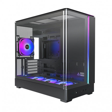 Case|MONTECH|micro ATX/Mini-ITX|Black|Midi Tower|PC|KING 15 PRO|KING15PRO(B)