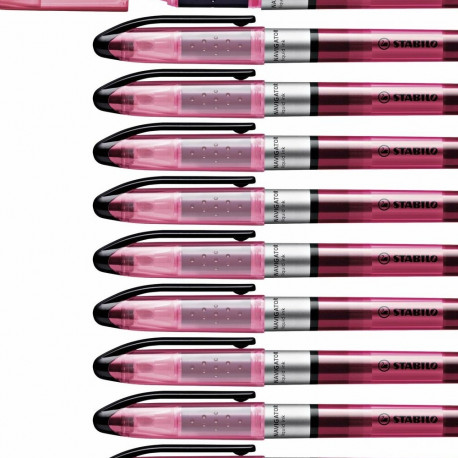 Fluorestseeruv Marker Stabilo Navigator Roosa 10 Tükid, osad (1 Ühikut)