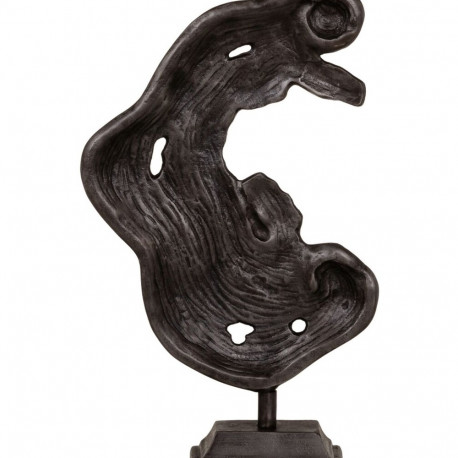 Decorative Figure Abstract 30 x 10,5 x 49 cm Grey