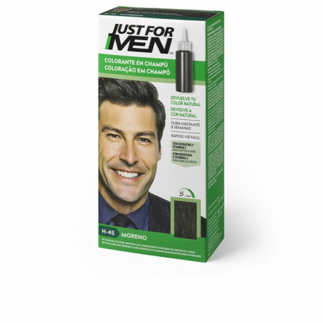 Värvšampoon Just For Men Colorante Brünett 30 ml