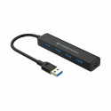 USB-jaotur Conceptronic C4PUSB3 Must